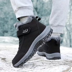 Мужские зимние ботинки с плюшевой подкладкой